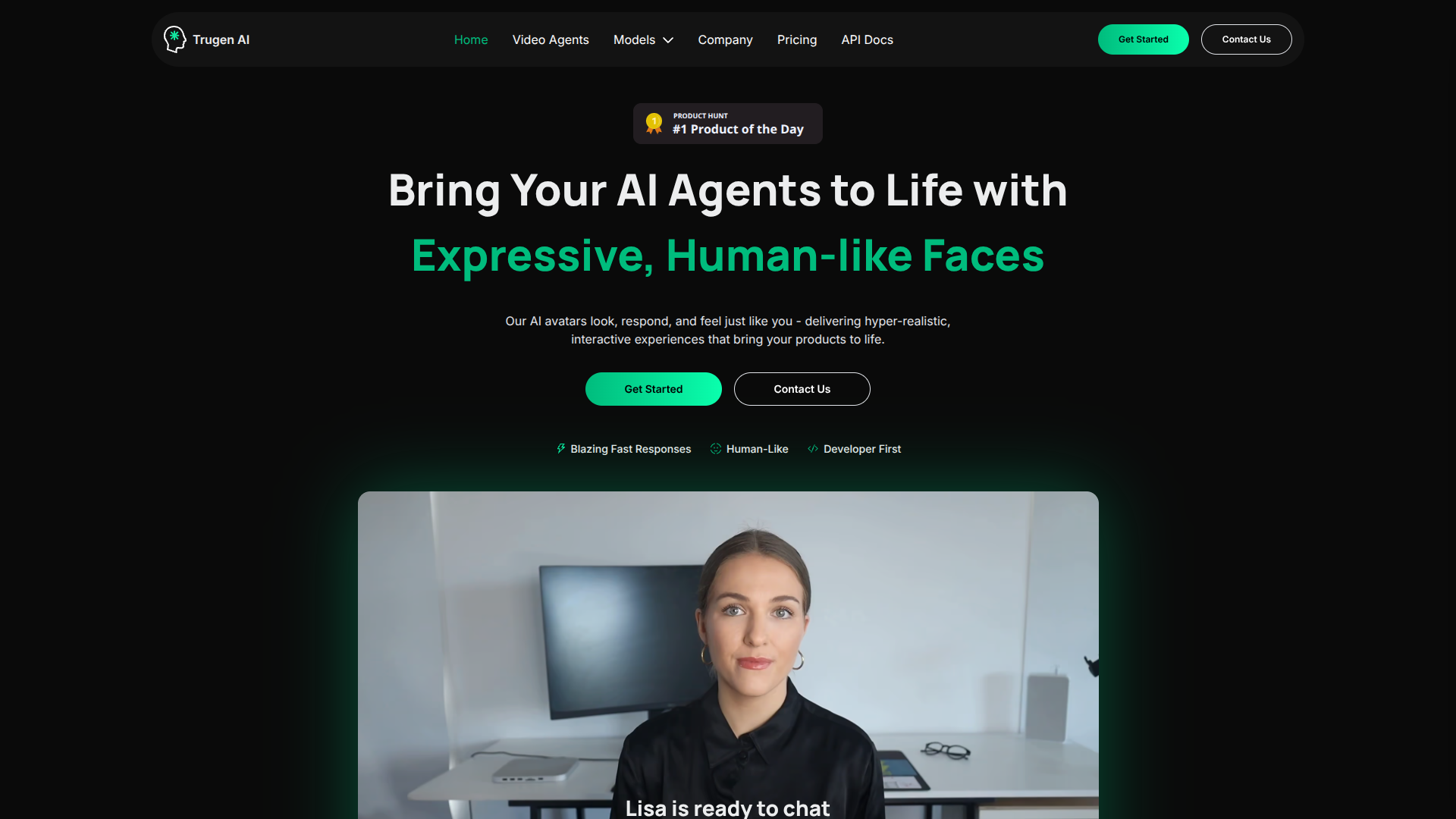 TruGen AI screenshot