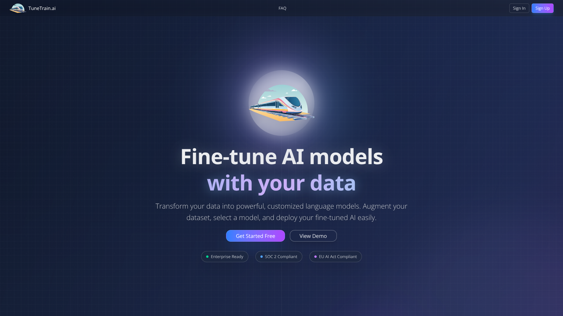 TuneTrain.ai logo