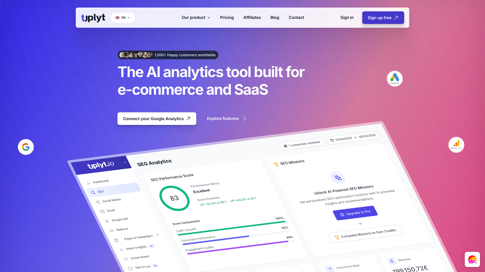 Uplyt Copilot screenshot