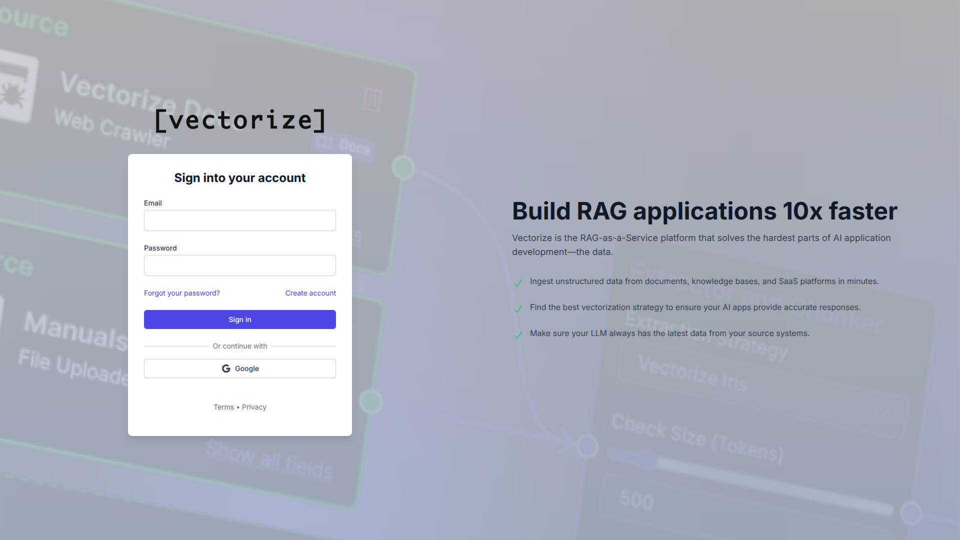 Vectorize 2.0 screenshot