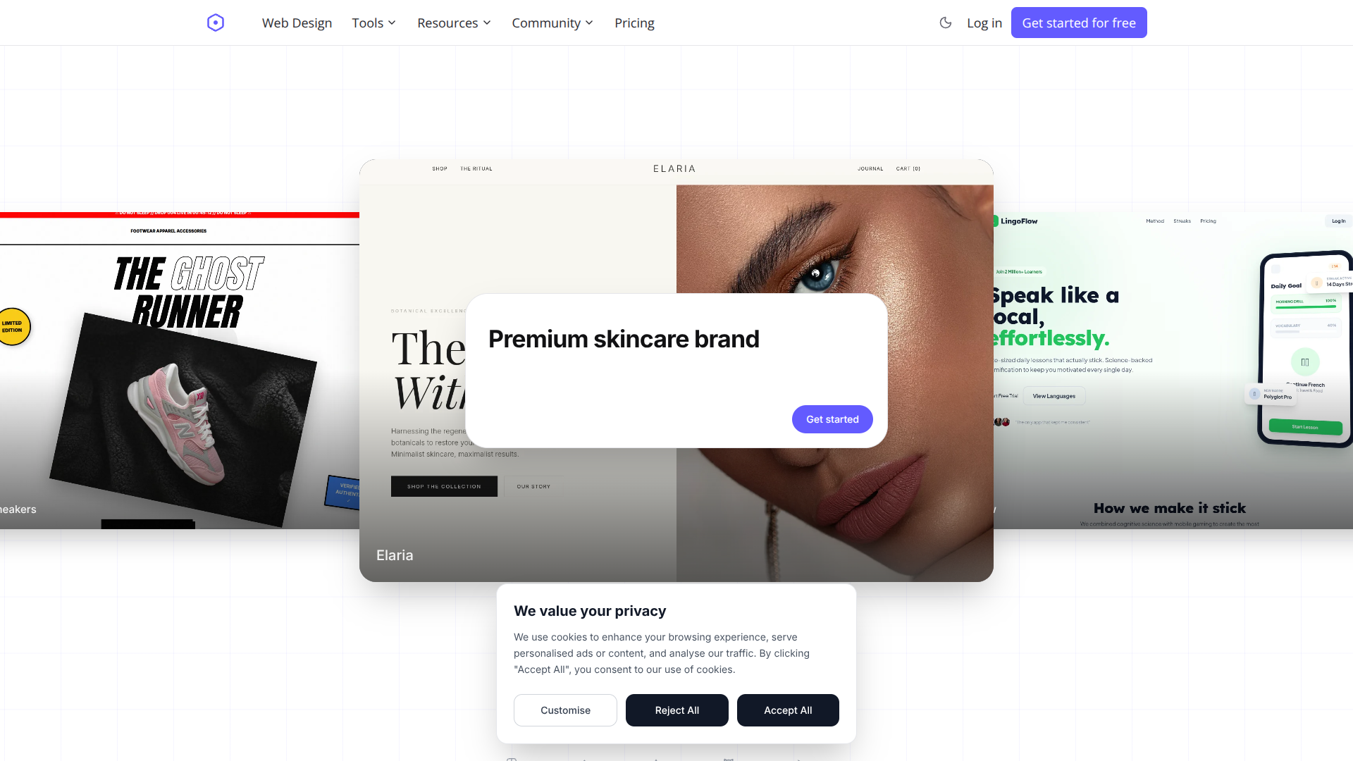 Vibe HTML screenshot