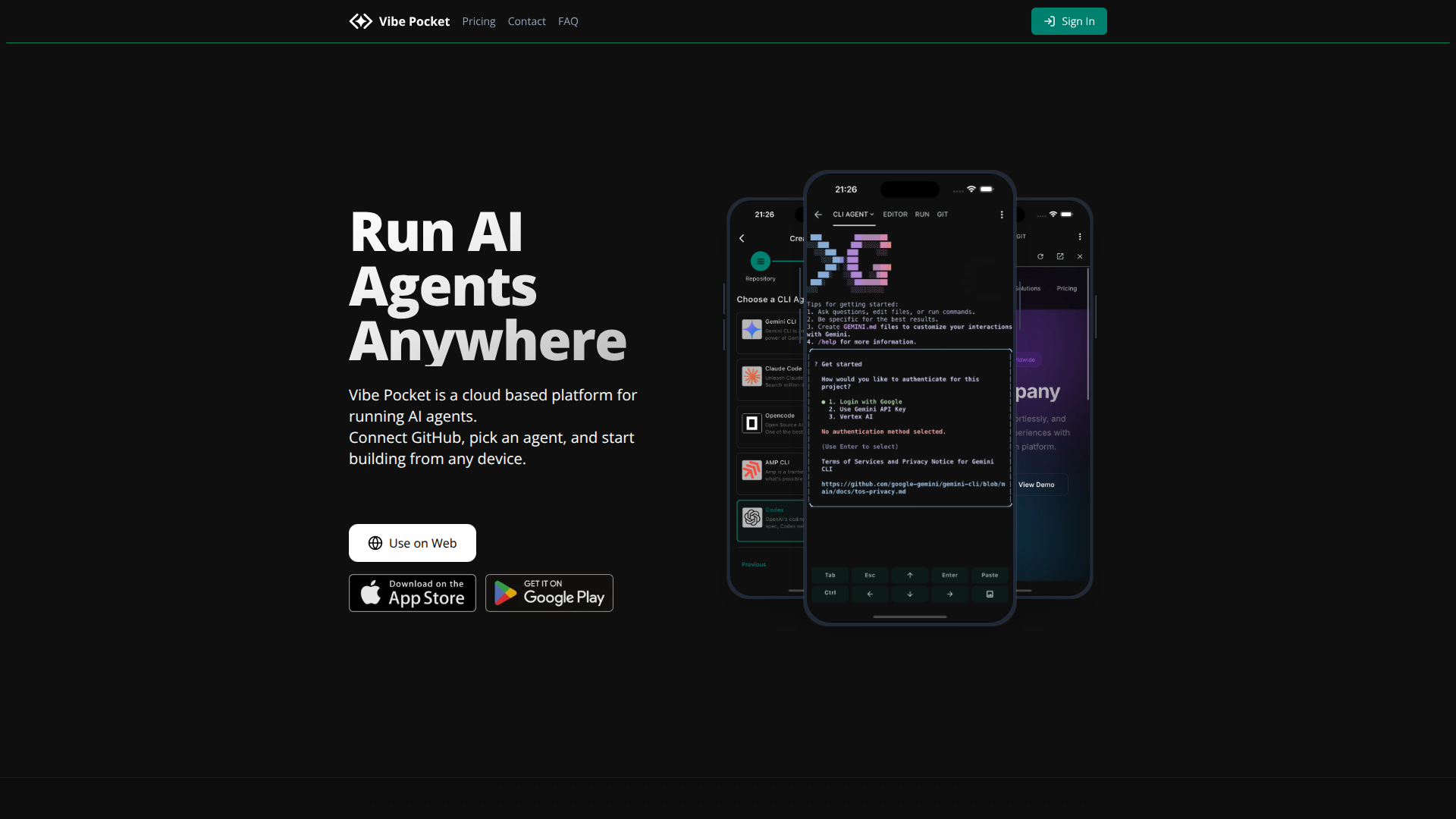 Vibe Pocket screenshot