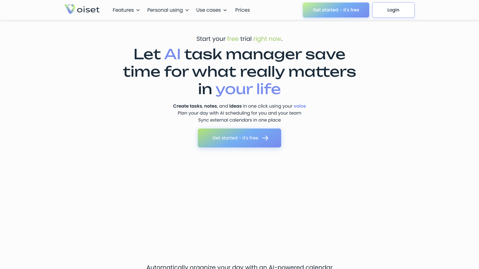 Voiset screenshot