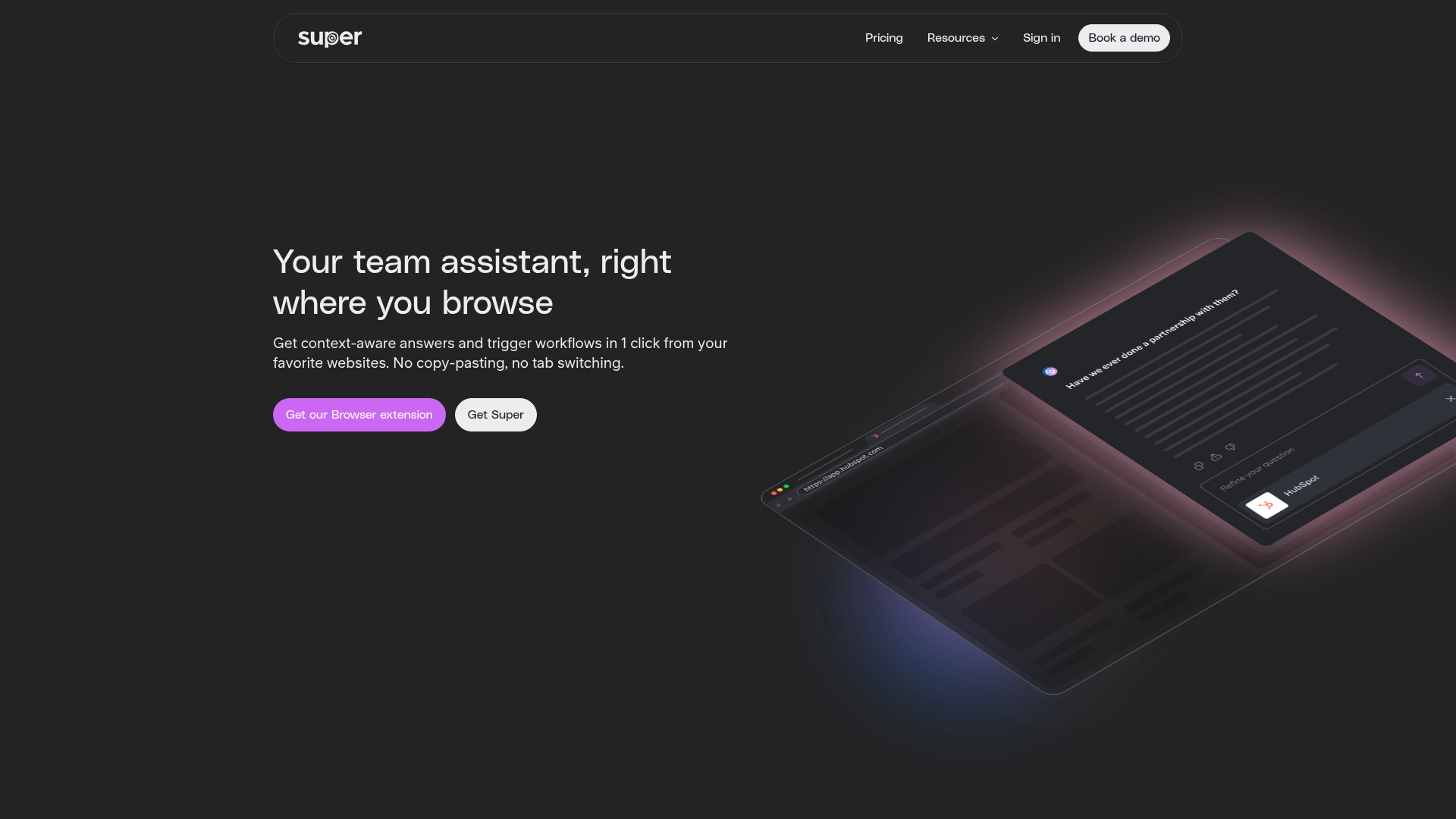 Web Companion by Super screenshot