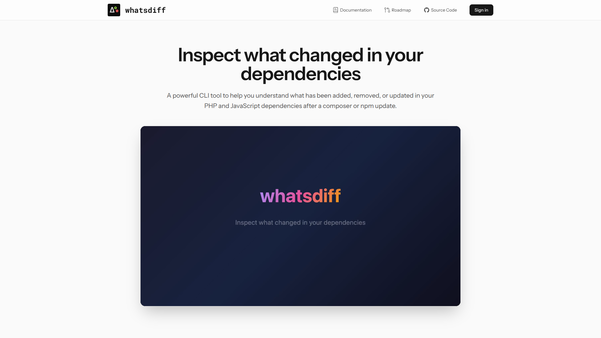 WhatsDiff logo