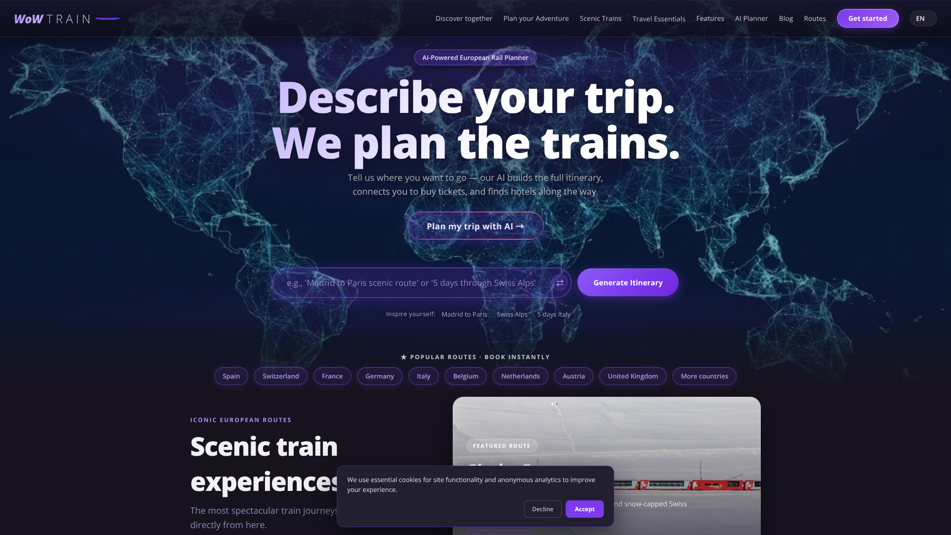 WoW Train logo