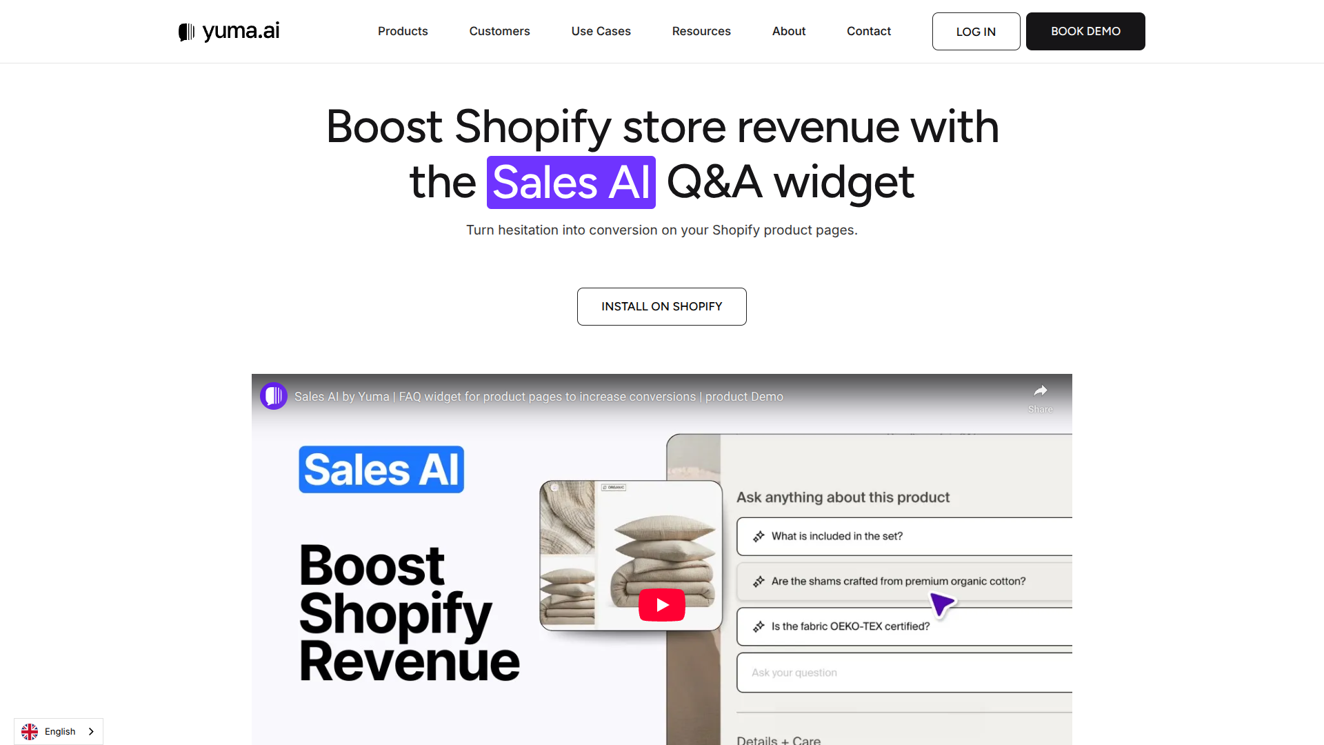 Yuma Sales AI screenshot