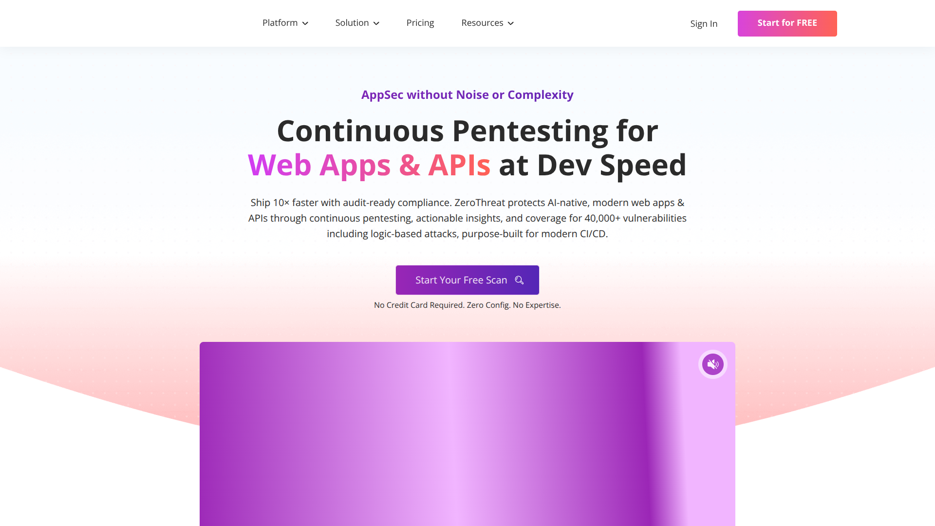 ZeroThreat screenshot