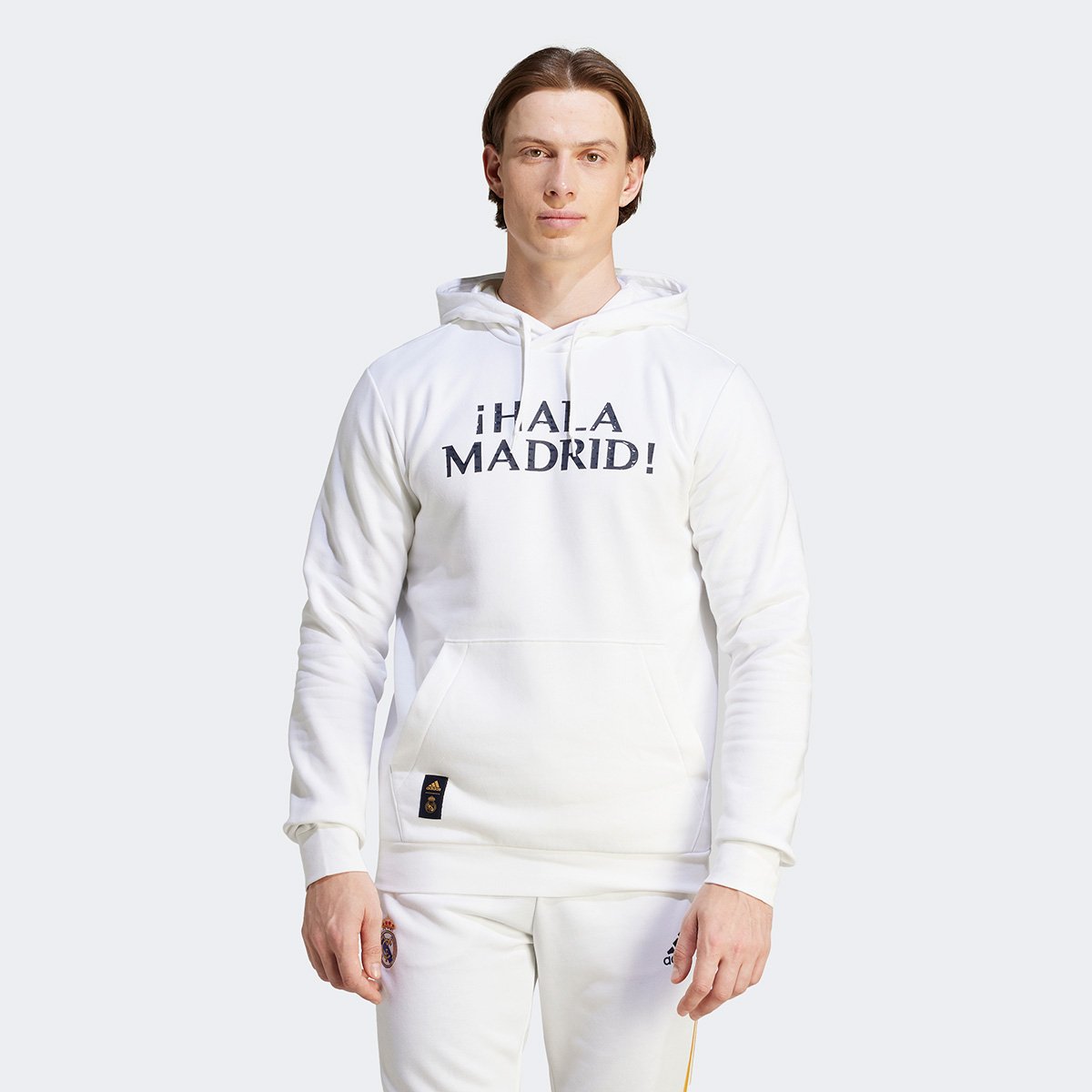 Moletom Real Madrid Adidas com Capuz - Masculino