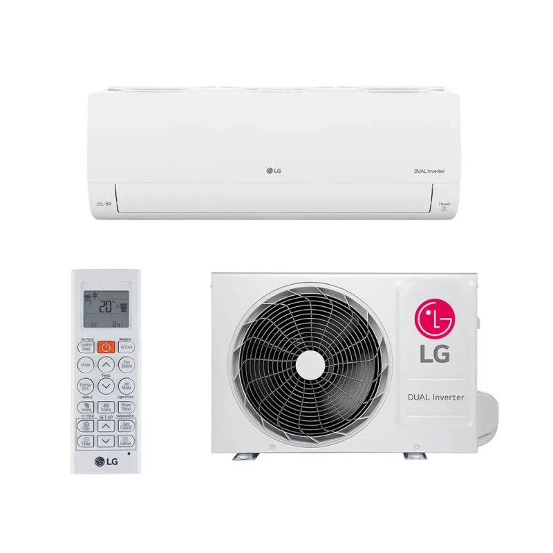 Ar Condicionado LG Voice Dual Inverter Ia 9000 Btu Frio 220v Cor Branco