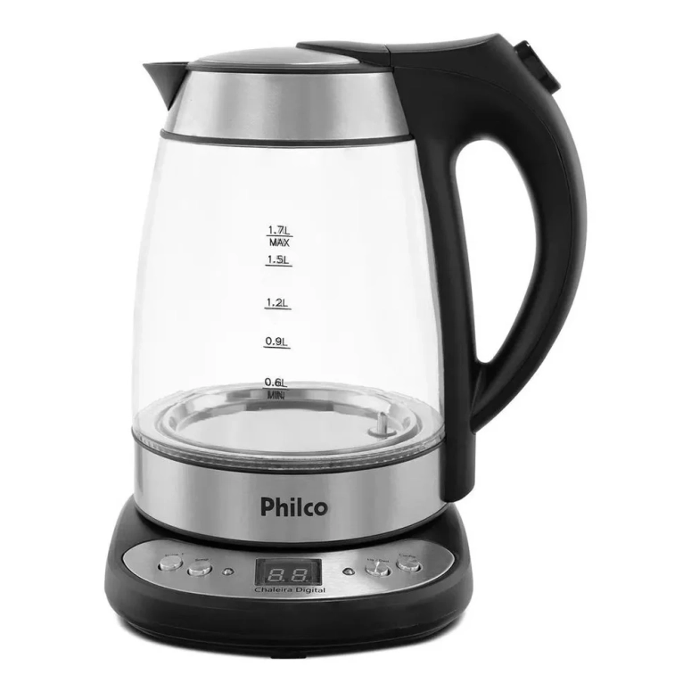 Chaleira Philco Digital Glass PCHD Capacidade 1,7L