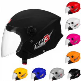 Capacete De Moto Aberto Feminino E Masculino New Liberty 3