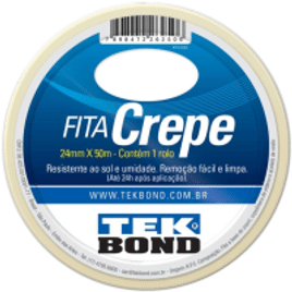 Fita Crepe 24mmx50m Tekbond