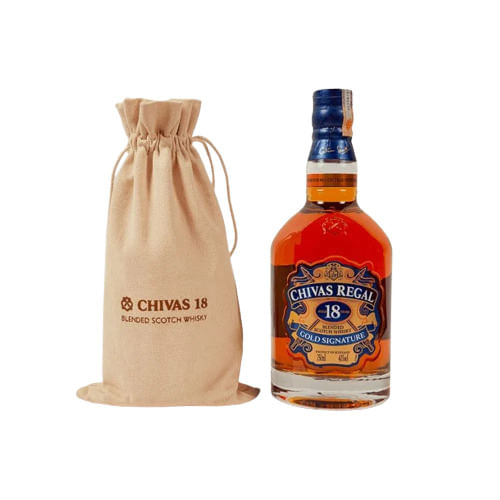 Whisky Chivas Regal 18 Anos + Embalagem em Lona
