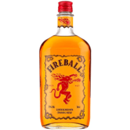 3 Unidades Licor Fino Canela Fireball Garrafa 750ml