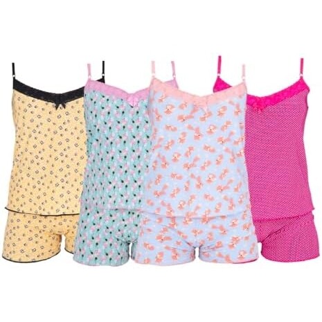 Kit com 4 Baby Dolls Thais - Feminino