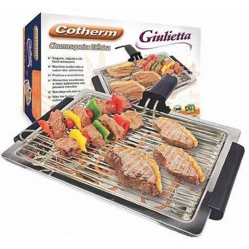 Churrasqueira Elétrica Cotherm Giulietta Grill Inox 127v