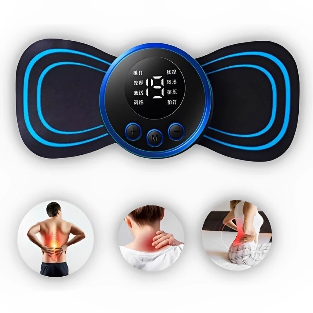 Mini Massageador de Cervical Elétrico Portátil Alivia Dores Corpo Pescoço Entrega rápida