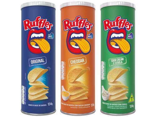 Batata Ruffles Tira Onda Original - 134g