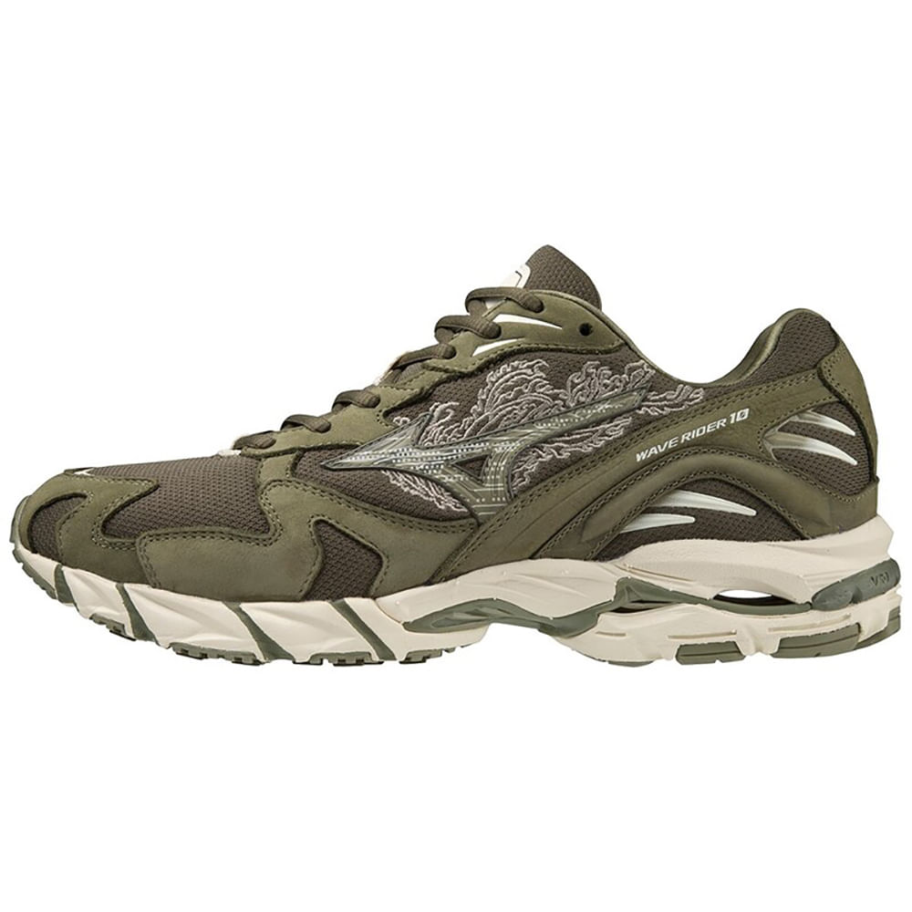 Tênis Mizuno Wave Rider 10 X Maharishi - Masculino