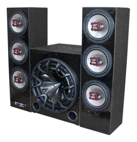 Home Theater Bravox Torre Taramps Bluetooth Usb Sd Fm Aux