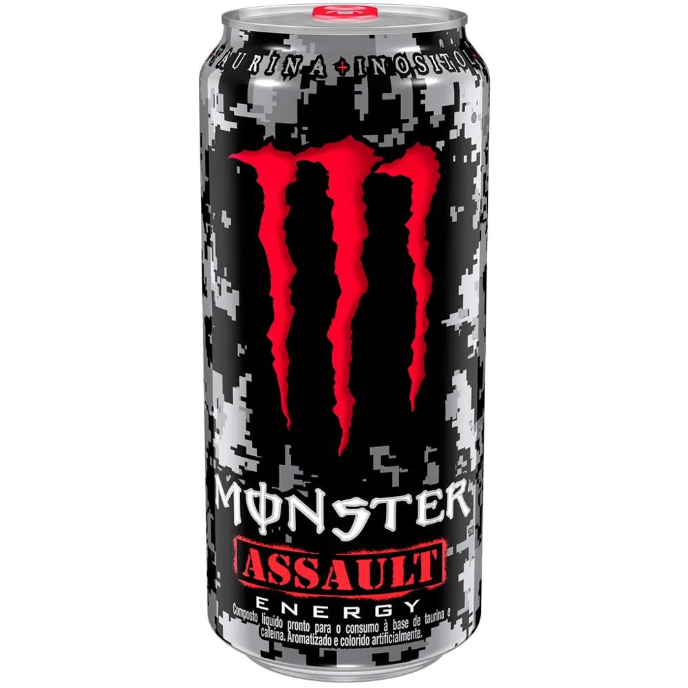 2 Unidades Energetico Monster Assault 473ml