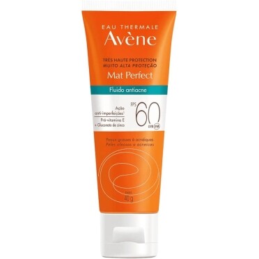 Proteção Solar Mat Perfect Fluido Antiacne FPS 60 Avène 40g