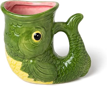 Caneca Bigmouth Fish Com Infusor