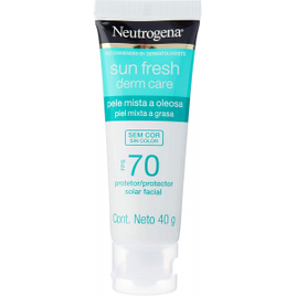 Protetor Solar Neutrogena Sun Fresh sem Cor FPS70 40g