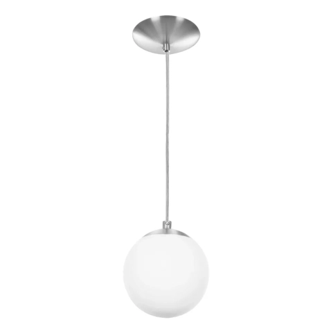 Lustre Pendente Orby Bolinha Escovado