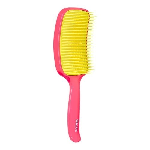 Escova Para Cabelo Ricca Flex Raquete Pink