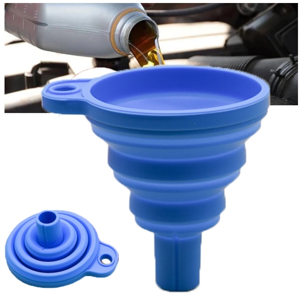 Funil de Silicone Universal