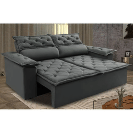 Sofá 3 Lugares Retratil e Reclinavel 1,80m Compact - Cama Inbox