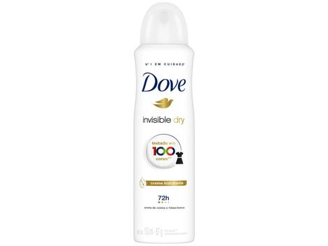 Desodorante Antitranspirante Aerossol Dove Invisible Dry Feminino 72 Horas 150ml