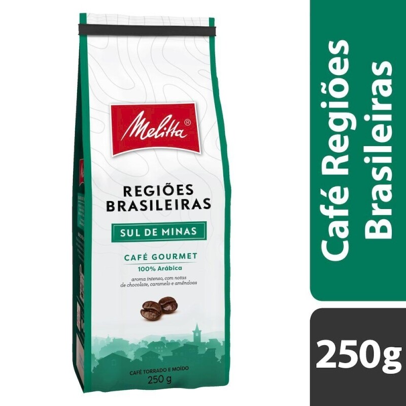 Café Torrado e Moído Sul de Minas Melitta Pouch 250g