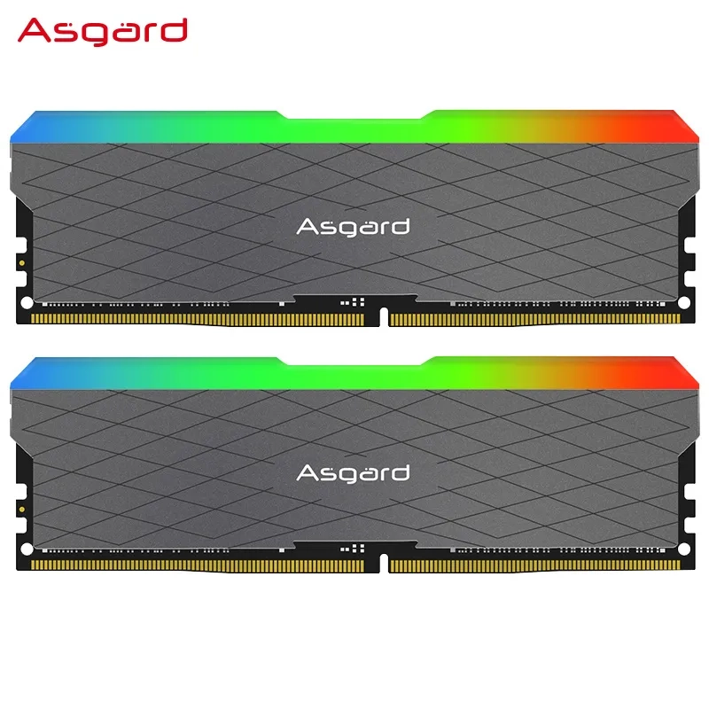 Memória RAM Asgard W2 RGB DDR4 16GB (2x8GB) 3200mhz