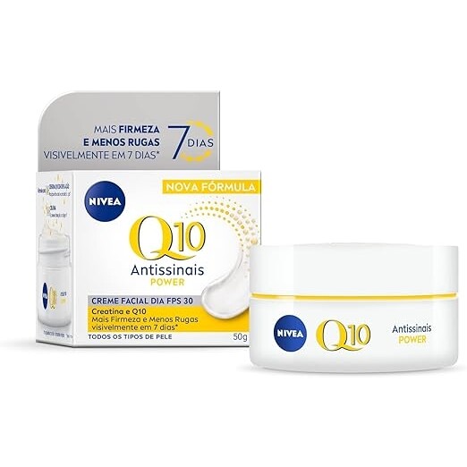 Creme Facial Antissinais NIVEA Q10 Power Dia FPS 30 50g