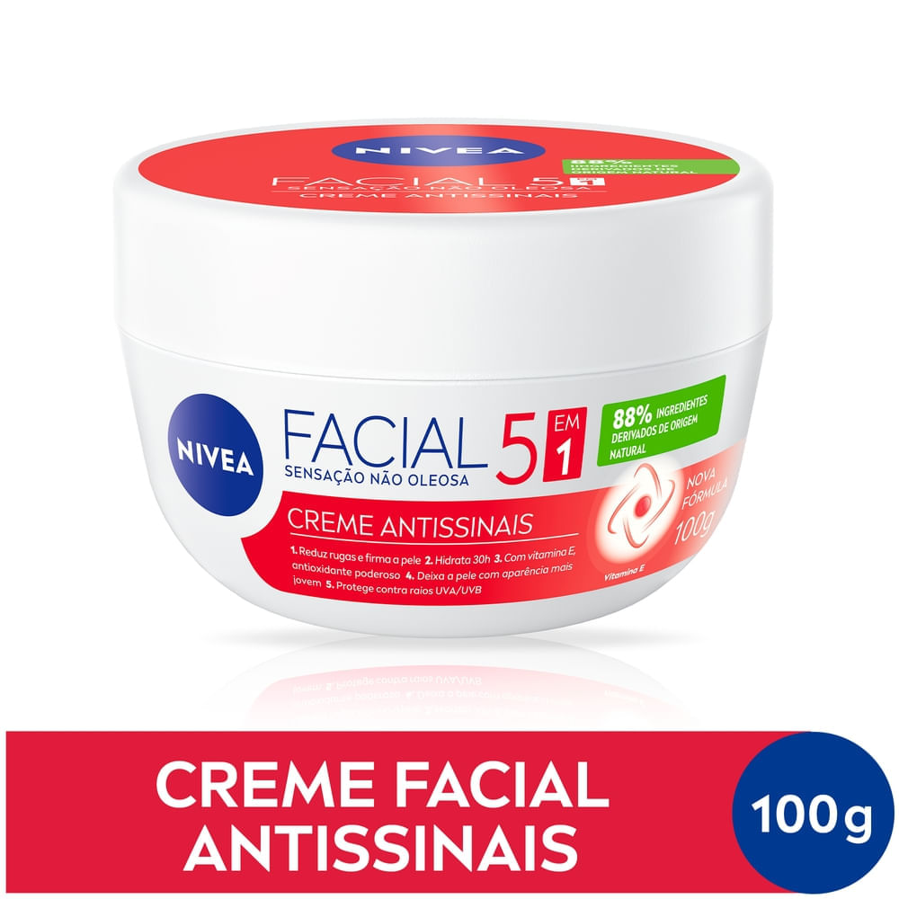 Creme Facial Antissinais 100g - Nivea