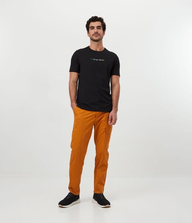 Calça Cargo em Algodão - Masculina