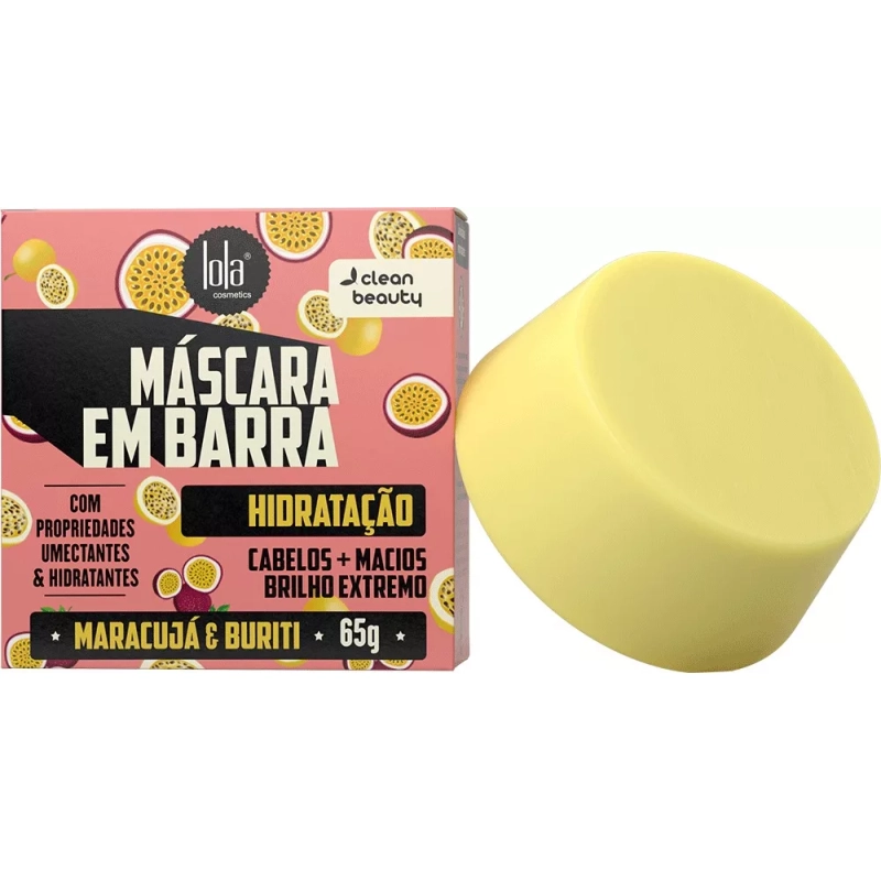 Máscara Lola Cosmetics Em Barra Hidratação - 65g