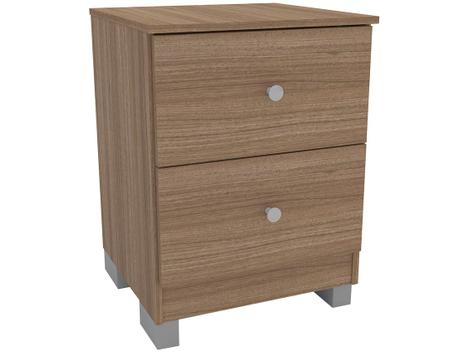 Mesa de Cabeceira Clássica 2 Gavetas Arari Benfácil