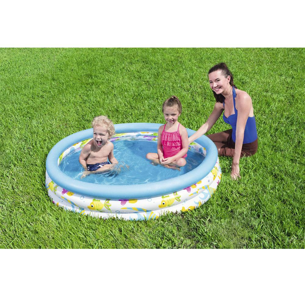 Piscina Inflável 140L Bestway 3 Aros 51009