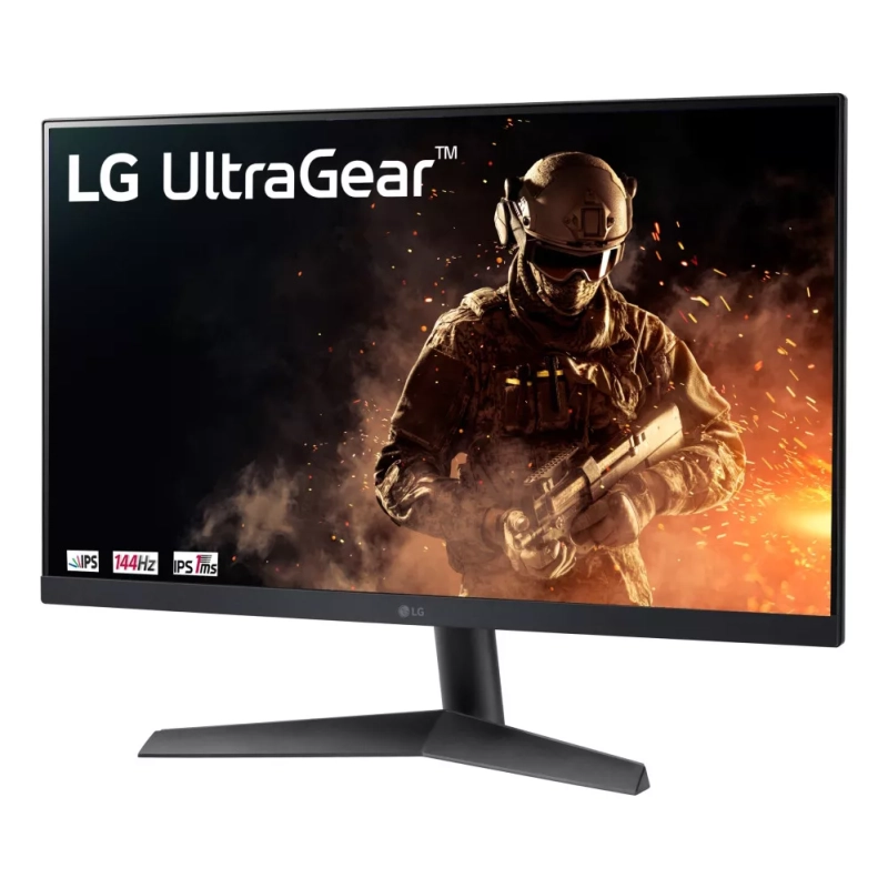 Monitor Gamer LG Ultragear 24'' FHD 144hz 1ms Ips HDMI e Displayport 99% SRGB HDR Freesync Premium VESA - 24GN60R-B.AWZM