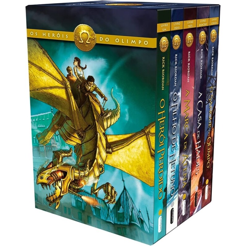 Box Livros Os Heróis do Olimpo - Rick Riordan