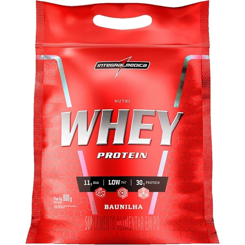 Integralmedica Nutri Whey Protein - Baunilha Pouch 900g