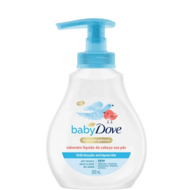 Sabonete Líquido Baby Dove Hidratação Enriquecida 200ml