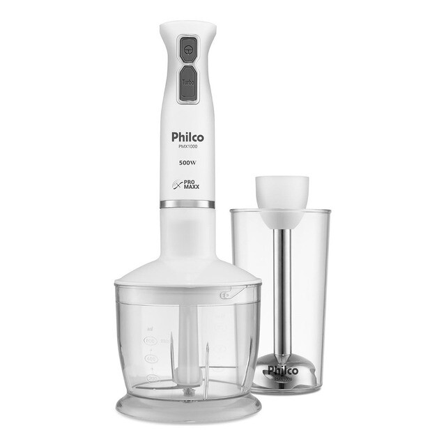 Mixer Philco 4 Lâminas Pro Maxx 2 e 1 500W 110V - PMX1000