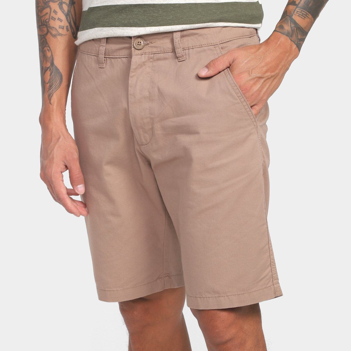 Bermuda Chino Hering Ktnu - Masculina