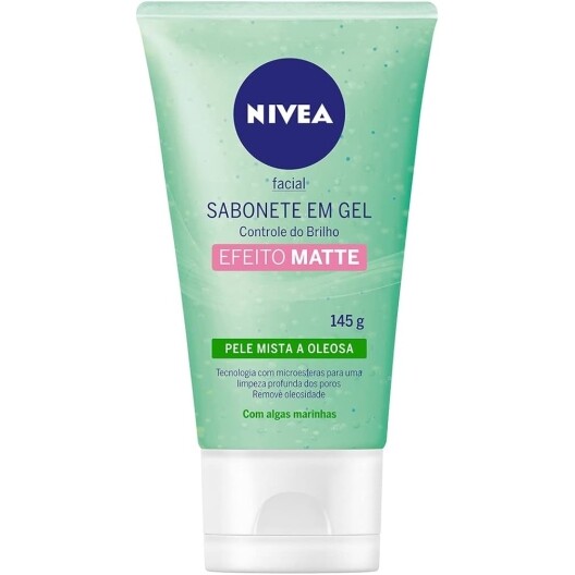 NIVEA Sabonete Facial em Gel Controle do Brilho 145ml