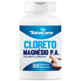 Cloreto de Magnésio PA P.A 60 Cápsulas - Take Care